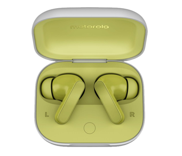 MOTOROLA Słuchawki bezprzewodowe Moto Buds Green Banana PG38C05790 - 1245390 - zdjęcie 3